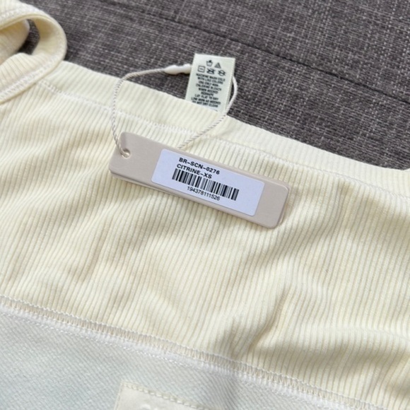 Skims Cotton Rib Scoop Bralette Set - Picture 5 of 6